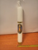 Gromnica biała 40cm Matka Boska Gromniczna WILK | GZ-012