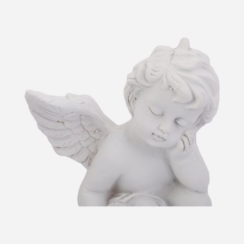 Aniołek z Kryształową Kulą Światła - Dekoracja Nagrobna 10 cm