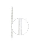 Fontanna party 26 cm - złote kropki DS7344