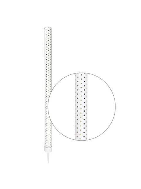 Fontanna party 26 cm - złote kropki DS7344
