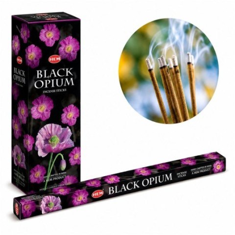 Kadzidło zapachowe Hem 8szt. Black Opium 011496-6