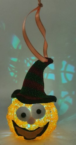 Lampion świecący dynia led