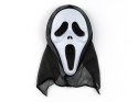 Maska halloweenowa z kapturem