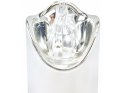 Świeczka led / wkład do zniczy 15cm z krzyżem