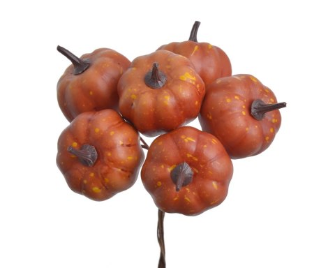 Sztuczna dynia na piku 2cm 12cm 6szt. | 162CAN8013X6_02