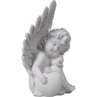 Aniołek z sercem 18 cm