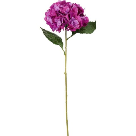 Duża Sztuczna Hortensja Fioletowa o Wyglądzie Naturalnym - Dekoracja Florystyczna 80cm